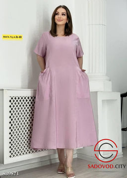 Платье женское однотонное - Bruno фото 7