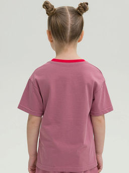 PELICAN, футболка для девочек, Розовый  фото 2