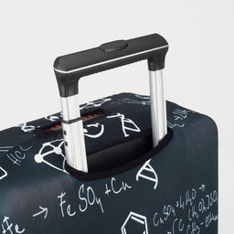 Чехол на чемодан 28, цвет чёрный - Simaland фото 4