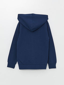 Rahat Kal?p Kap??onlu Erkek ?ocuk Fermuarl? Sweatshirt - Waikiki фото 3