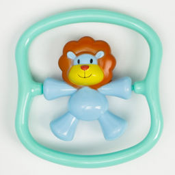 Погремушка Львенок, цвет МИКС - Крошка я фото 2