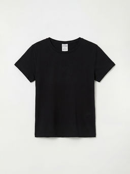 Bisiklet Yaka K?z ?ocuk Ti??rt