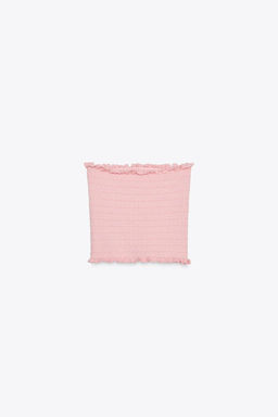 KNIT BANDEAU TOP - Zara фото 16