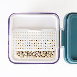 Банка для сыпучих продуктов высота 7,3 см размер 10х10 / 2941-10 /уп 96/ АКЦИЯ - Галеонтрейд фото 3