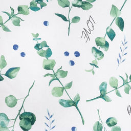 Постельное бельё Этель евро Листья эвкалипта 200*217 см, 240*220 см,70*70 см -2 шт фото 4