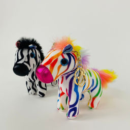 Мягкая игрушка Брелок Зебра 13 см - Storyland фото 3