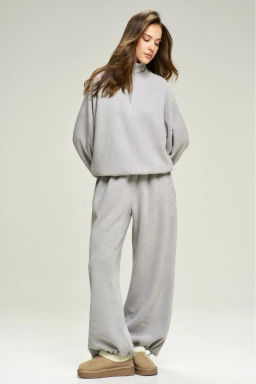 Брюки из плюша с начесом Grey - Erist store фото 6