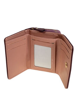 Женское портмоне из искусственной кожи, цвет сиреневый - Greta фото 2