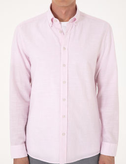 Nar _i_e_i Slim Fit Uzun Kollu G_mlek - Pierre cardin фото 6