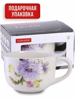 60231 Кружка-супница 550мл Очарование доломит LR (х36) - Mayer&boch фото 9