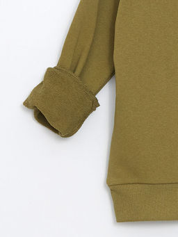 Bisiklet Yaka Erkek ?ocuk Sweatshirt