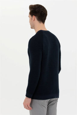 Мужской темно-синий свитер Неожиданная скидка в корзине - U.s. polo assn фото 5