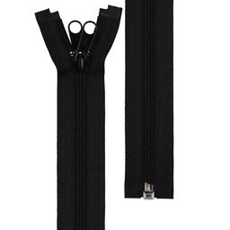 Молния Спираль р/м GAMMA G105. 200 см тип 5 разъёмная однозамковая 2-х язычковая 10 шт ЧЕРНЫЙ №310