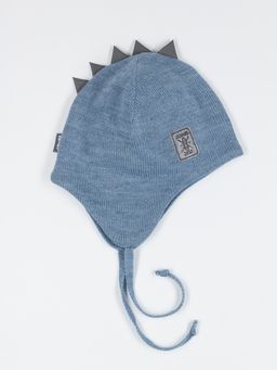 Шапка весенняя/осенняя вязаная (Деним) ОРЕО - Jumbi фото 7