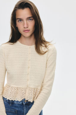 C?rdigan con peplum - H&m фото 3