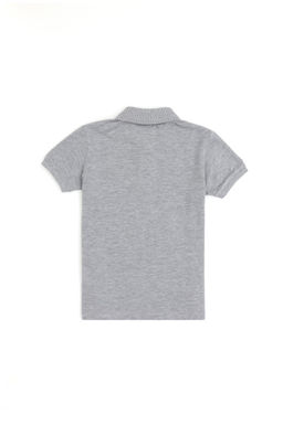 U. S. Polo Assn / Серая меланжевая базовая футболка для мальчиков - U.s. polo assn фото 5