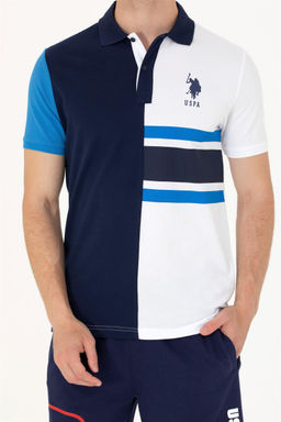 Мужская темно-синяя футболка - U.s. polo assn фото 7