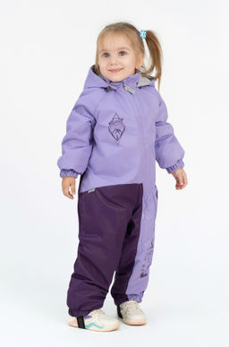 Комбинезон демисезонный сирень