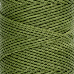 Промысел Нитки вощёные кручёные (полиэстер) LC-005 для кожи 0.45 мм 40 м № 011 зелёный