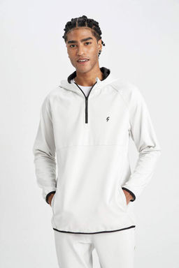 DeFactoFit Толстовка Sportsman из пике стандартного кроя с капюшоном  фото 3