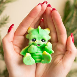 Мыло Дракончик 75 г (голубой, желтый, зеленый, розовый, фиолетовый) НОВИНКА