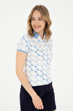 Женская темно-синяя футболка - U.s. polo assn фото 10