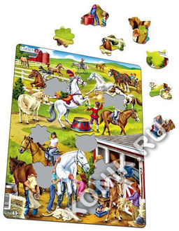 Пазл Larsen Лошади, 50 эл.  фото 2