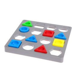 Развивающий набор Учим фигуры, основа пластик, яркие фигуры - Iq-zabiaka фото 2