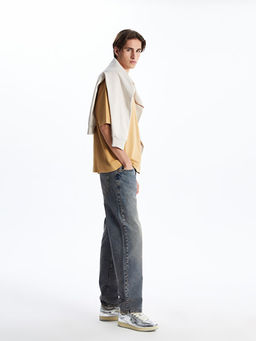Baggy Fit Erkek Jean Pantolon