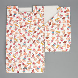 Коробка подарочная сборная, упаковка, «Веселые джентельмены», 22 х 15 х 10 см