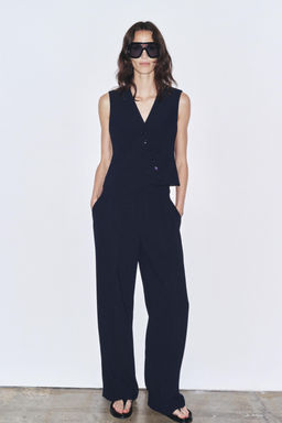 ZW COLLECTION ASYMMETRIC WAISTCOAT - Zara фото 14