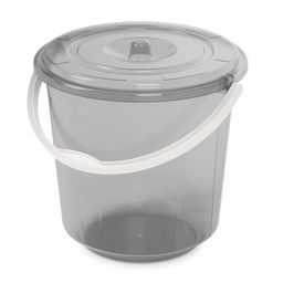 Ведро 10л с крышкой "Хозяюшка" М1213