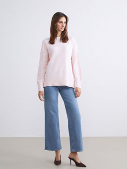 Wideleg Kad?n Jean Pantolon