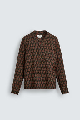 PAISLEY PRINT FLOWING SHIRT