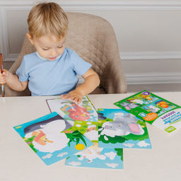 ElBascoKids / Набор раскрасок водой "Зоопарк"