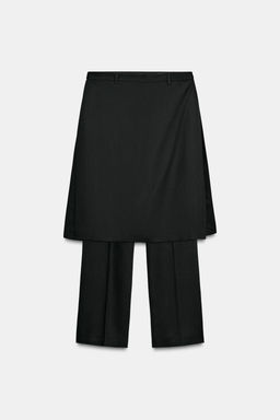 ZW COLLECTION PAREO STRAIGHT-LEG TROUSERS - Zara фото 9