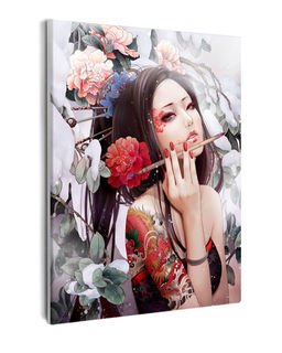 Картина по номерам на холсте и подрамнике 40х50 см