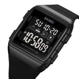 Часы наручные Skmei мужские электронные спортивные 1960black-black