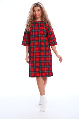 Платье-туника на клепках