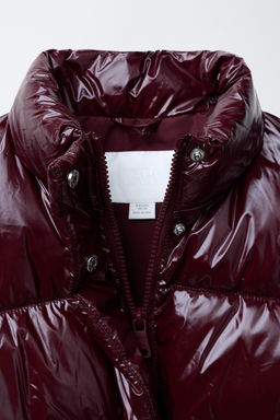 SHINY PUFFER JACKET - Zara фото 7