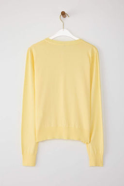 Sar? Premium/Ozel Iplik Merserize Gorunumlu Bisiklet Yaka Basic Triko H?rka TWOAW26HI00095 - Trendyolmilla фото 16