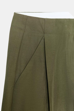 PANTAL?N PINZAS TRABILLA ESPALDA / Khaki - Zara фото 11