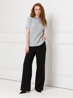 Блузка вязаная