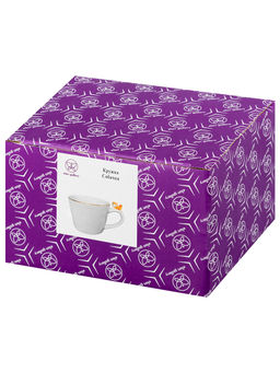 Кружка 300 мл 14*10*7,5 см Собачка белый с золотом, фарфор - Elan gallery фото 7