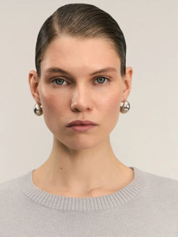 Вязаное платье мини с контрастными окантовками / Zarina  фото 6