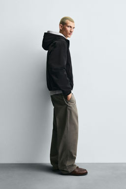 TECHNICAL HOODED JACKET - Zara фото 4