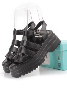 08-PEY337-1 BLACK Босоножки женские