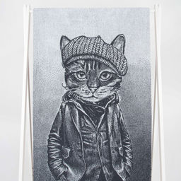 Полотенце махровое 6с102.411ж1 Козырек(антрацит) 67х150см