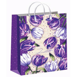 Цена за 10 шт. Пакет Фиолетто, мягкий пластик, 30?40 см, 150 мкм