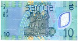 Банкнота 10 тала 2024 года Самоа